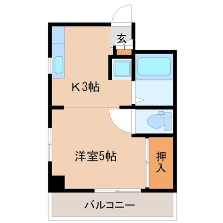 サンライズこーまちの物件間取画像